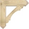 Ekena Millwork Olympic Arts and Crafts Rough Sawn Bracket w/ Offset Brace, Douglas Fir, 8"W x 30"D x 30"H BKT0806X30X30OLY03RDF - alternate 2
